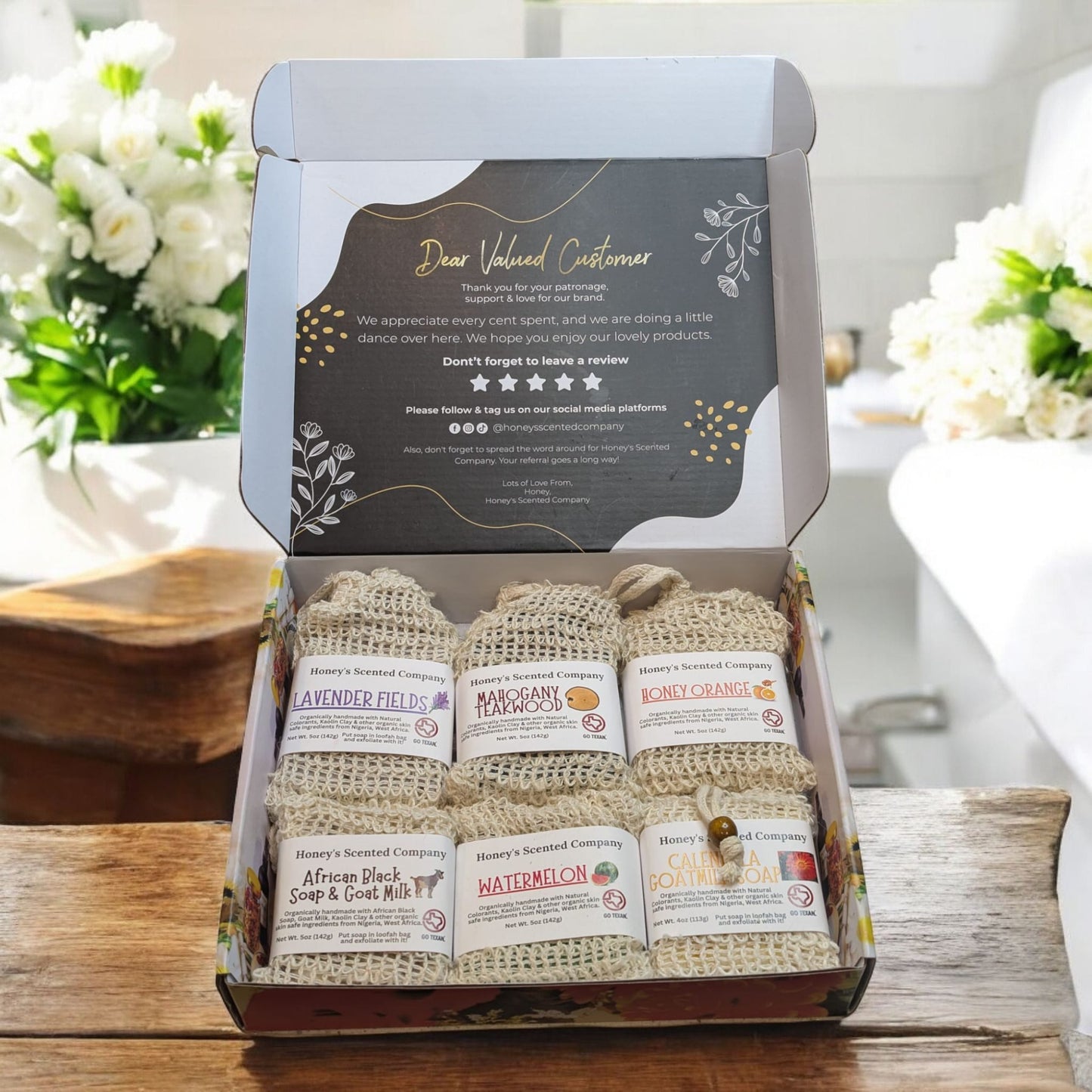 Organic Cold-processed Soap Bundle Box