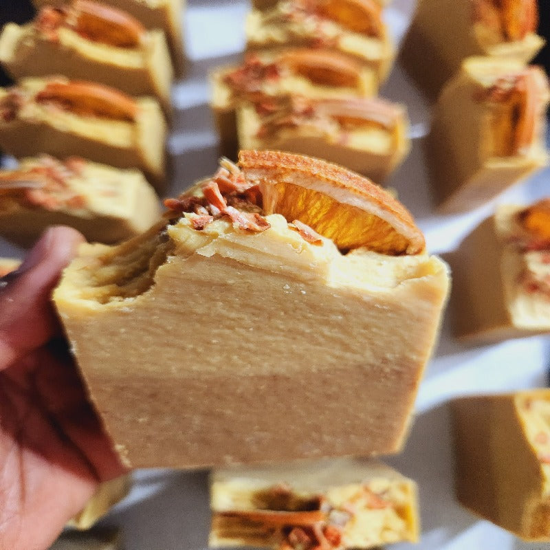 All Natural Organic Cold Processed Soaps + Loofah Bag