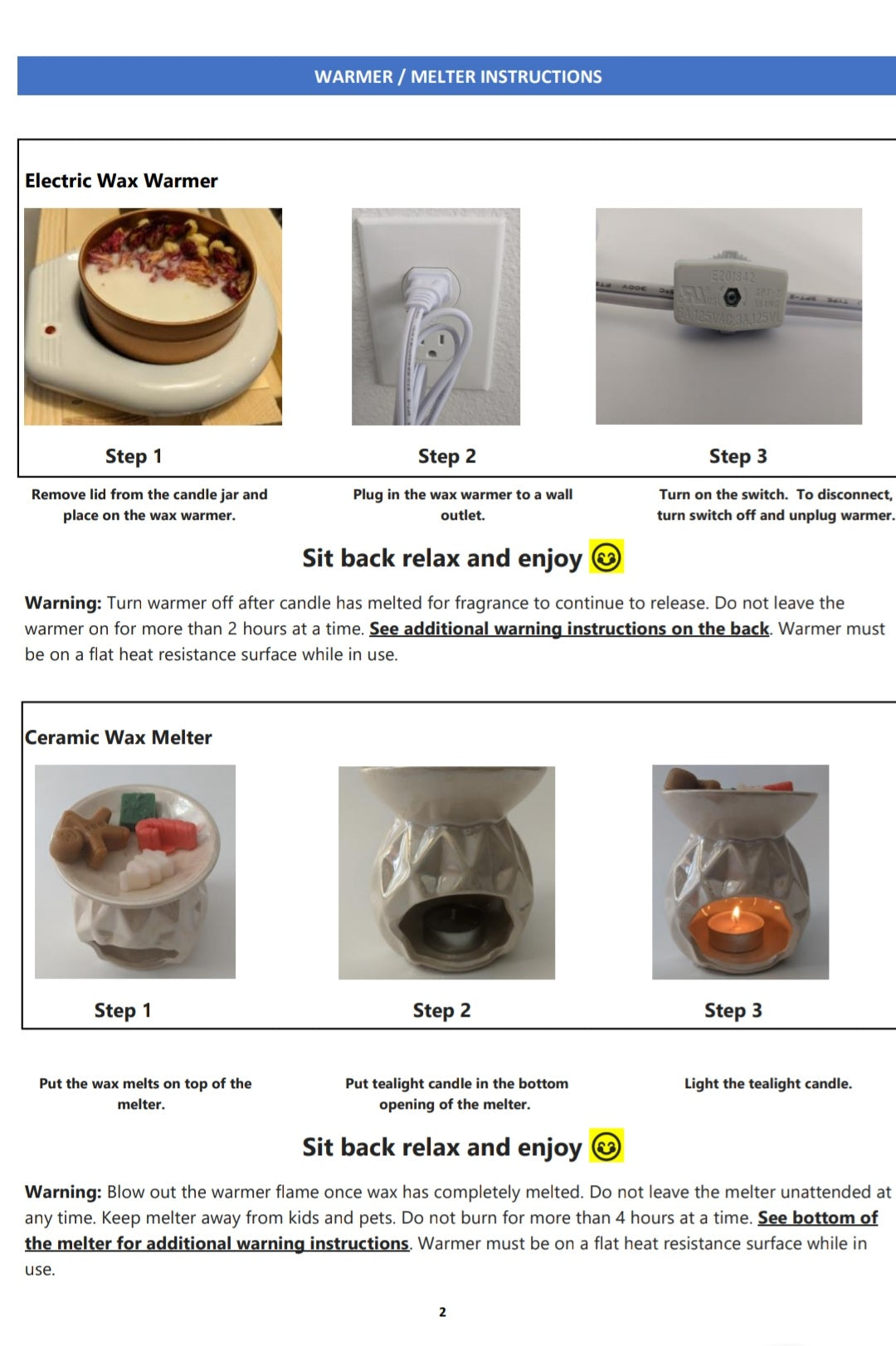 Electric Wax Warmer