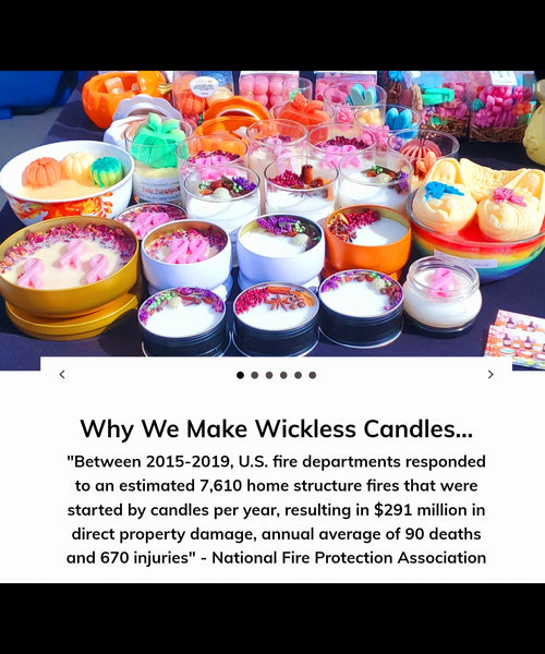 Embrace the Glow ~ The Beauty and Benefits of Wickless Candles