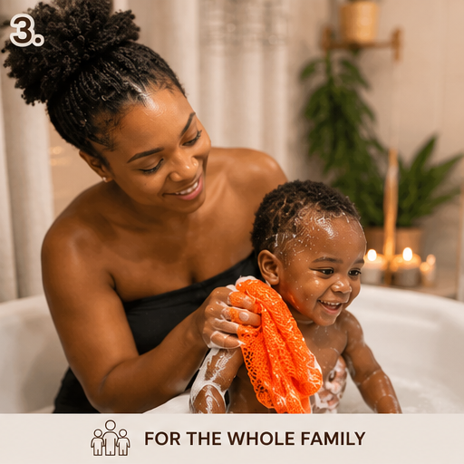 African Exfoliating Net Sponge