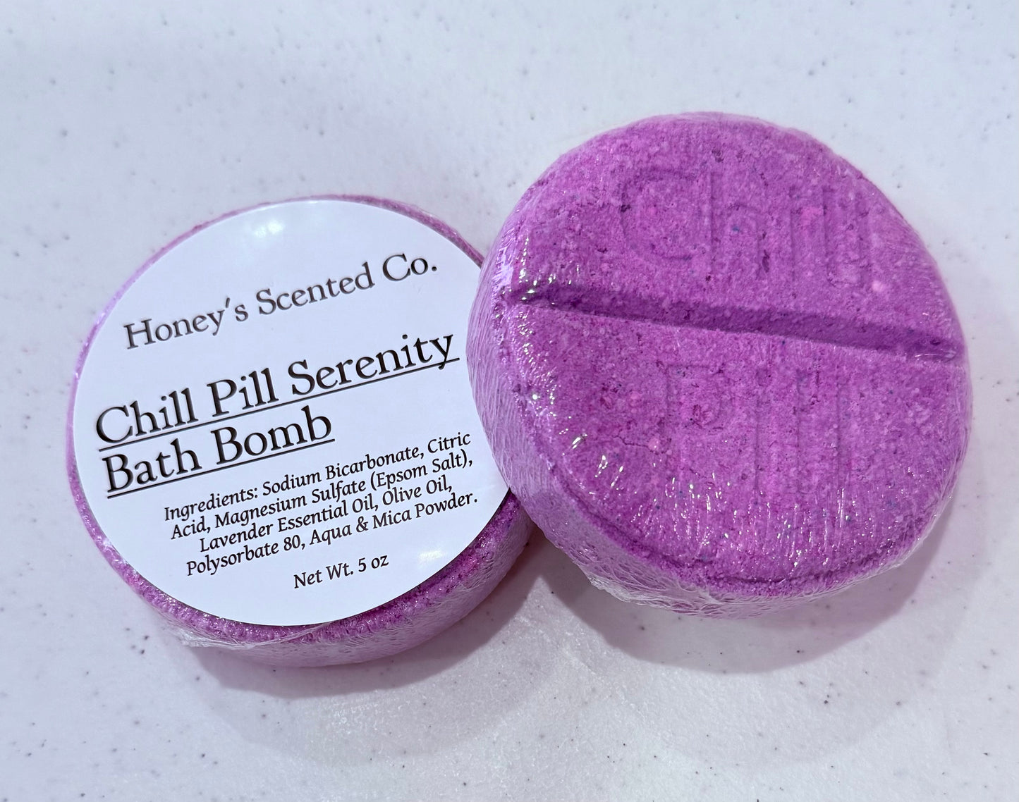 The Chill Pill Bath Bombs – Aromatherapy Essential Oil Bath Bombs for Relaxation & Stress Relief
