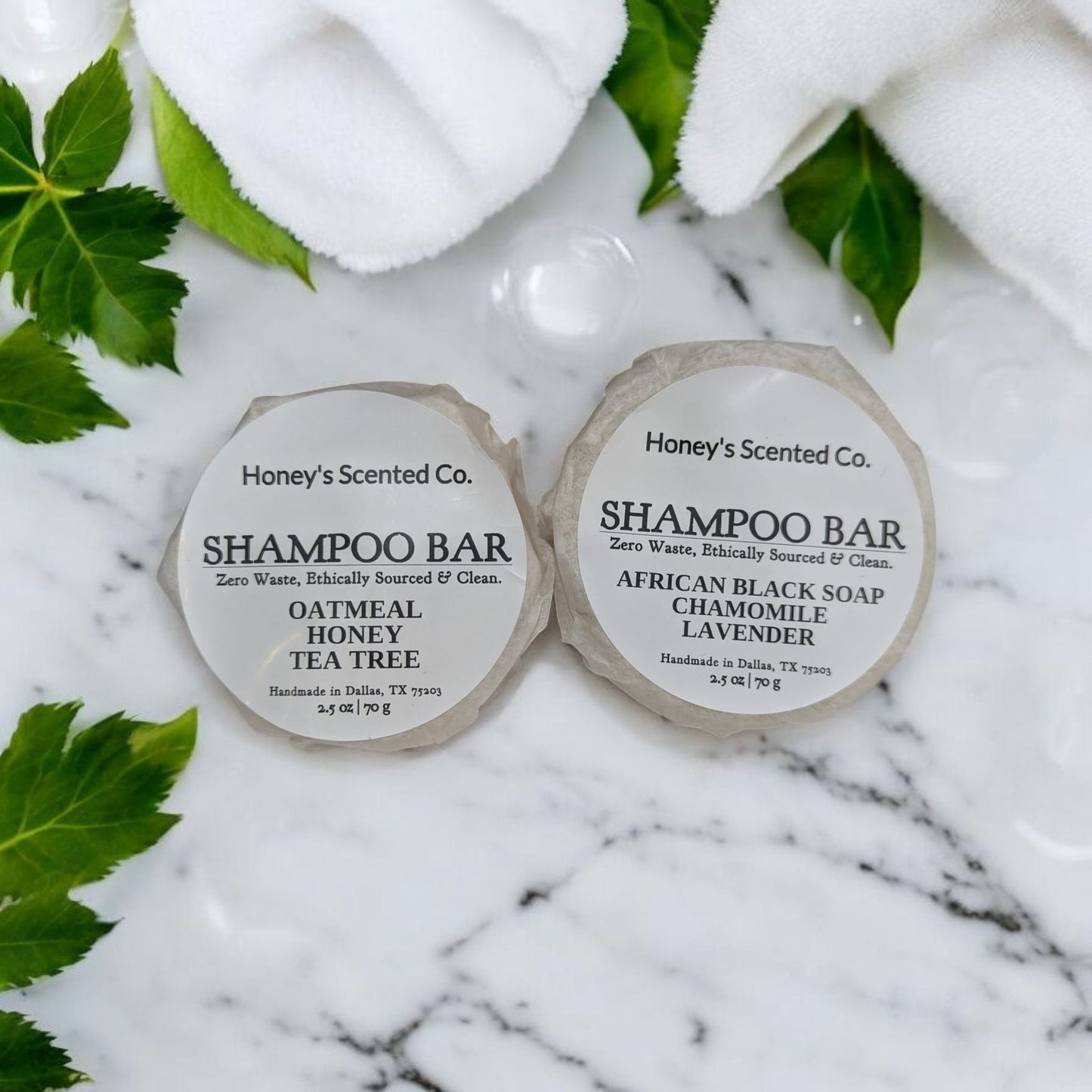 Zero Waste, Ethically Sourced & Clean Organic Shampoo Bars