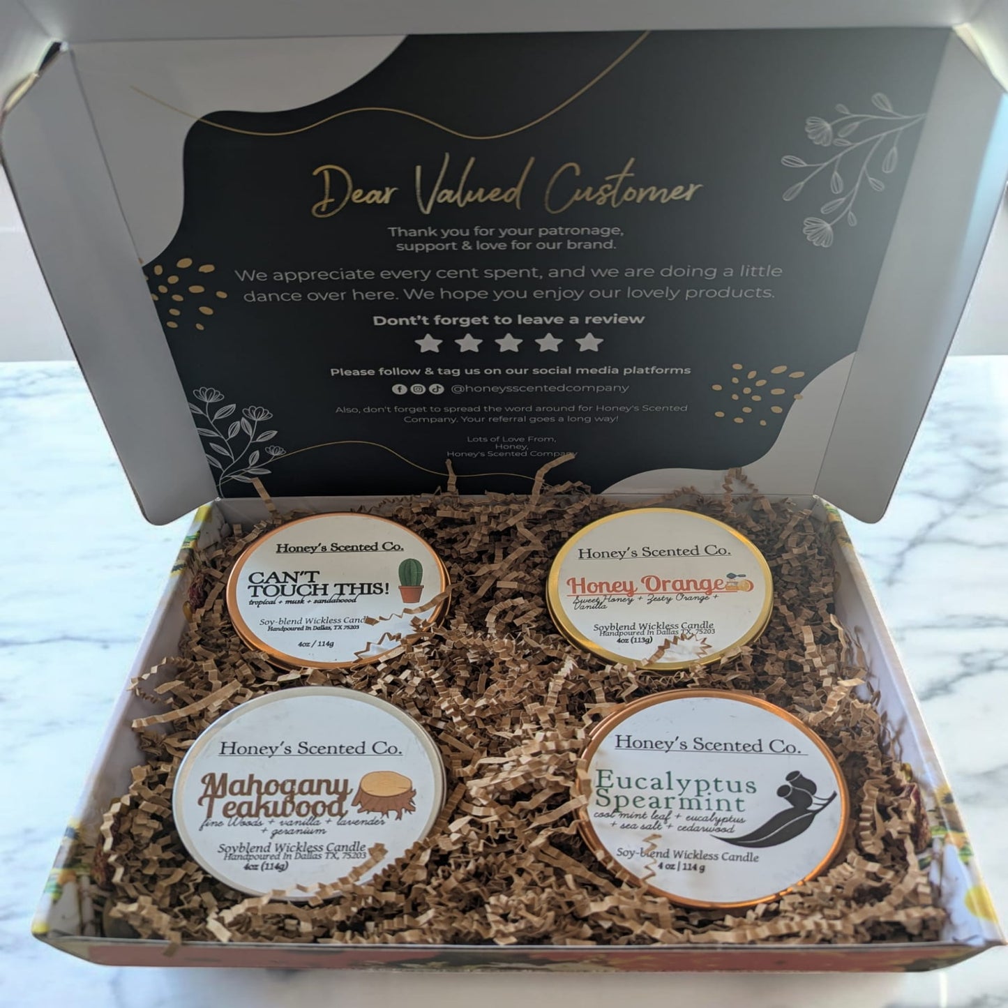 4oz Candle Sampler Box