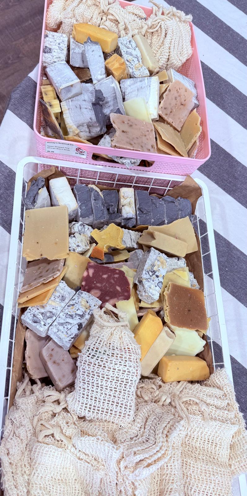 Mystery Soap Scraps + Loofah Grab Bags