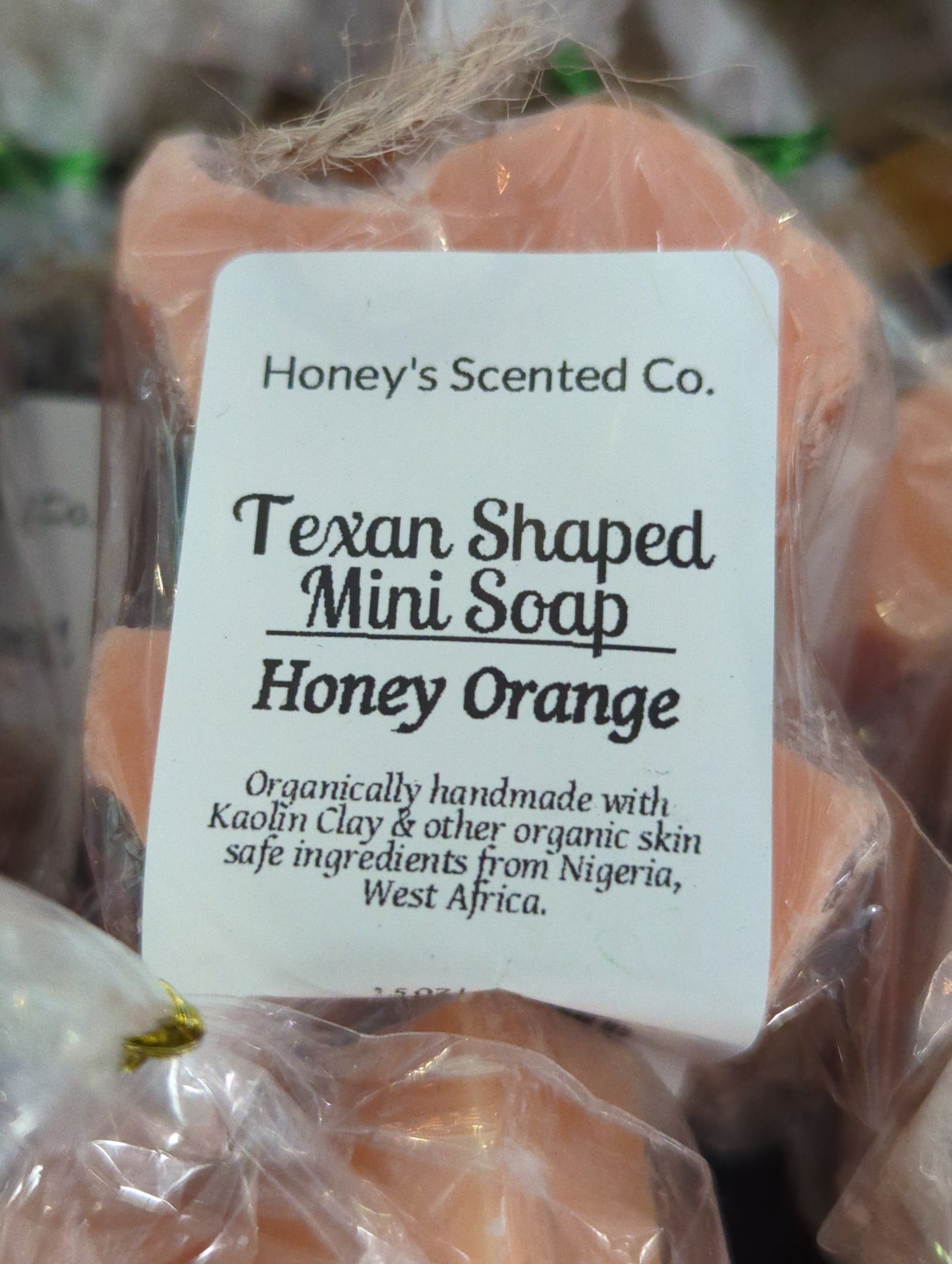 Texas Shaped Soap