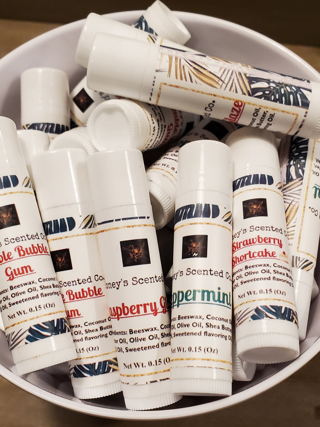 Beeswax Lip Balms