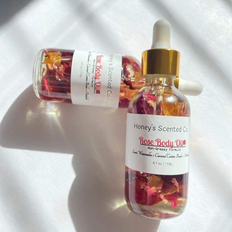 Rose Infused Body Oil