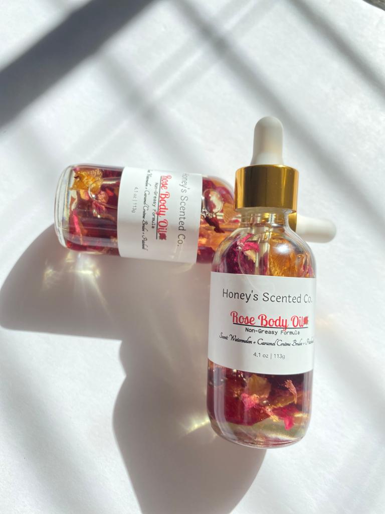 Rose Infused Body Oil